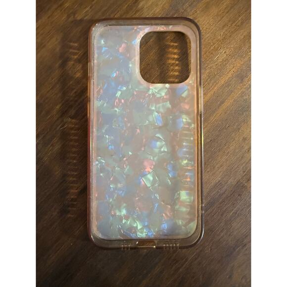 iPhone 13 Pro Case – Iridescent Opal Sparkle – Chic & Protective- pre owned - Picture 3 of 9